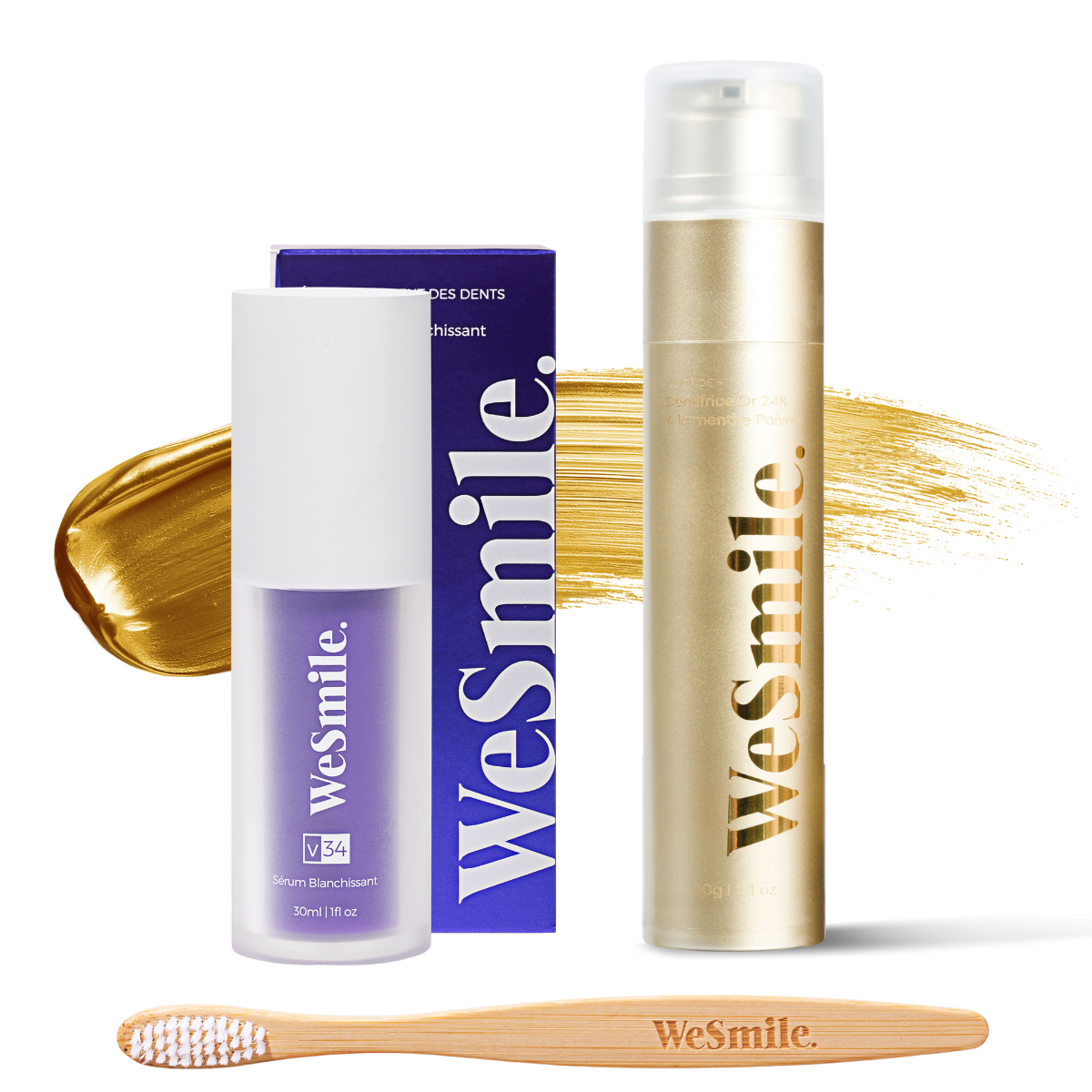 Dentifrice en Or 24k Menthe poivrée ✨