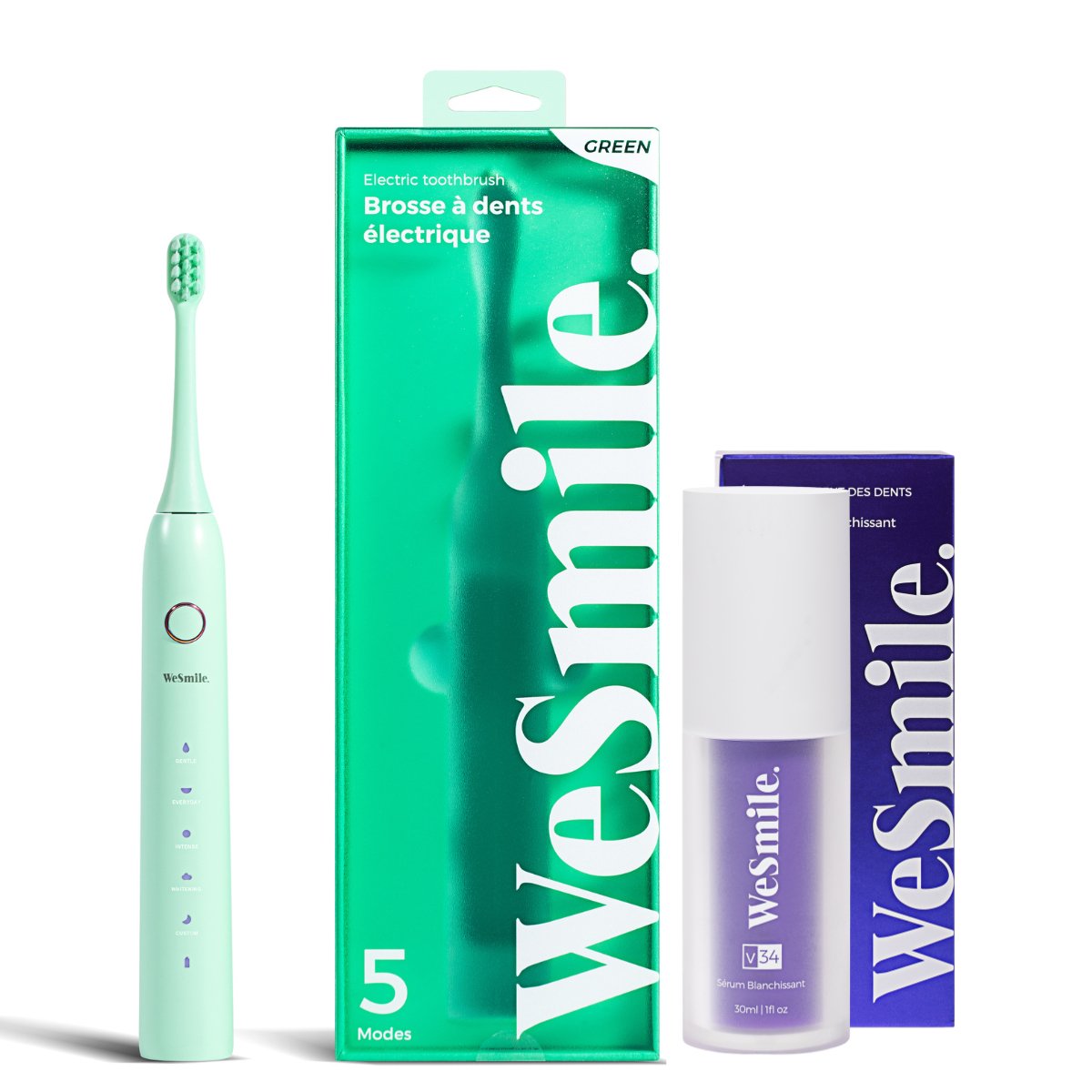 Brosse à dents électrique Vert - WeSmile