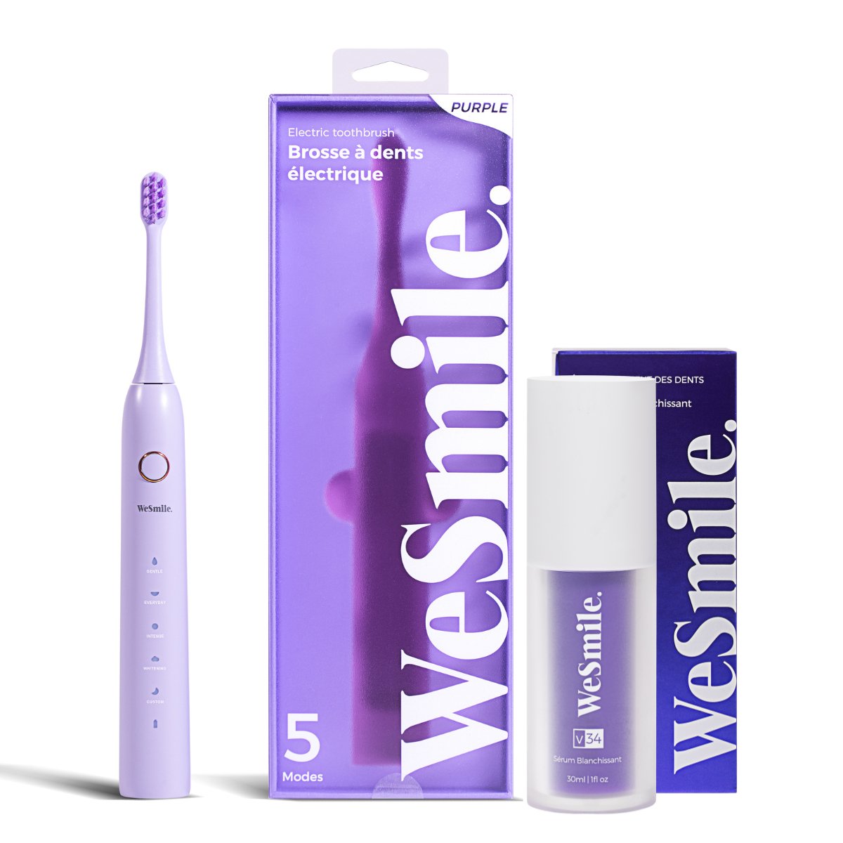 Brosse à dents électrique Violet - WeSmile