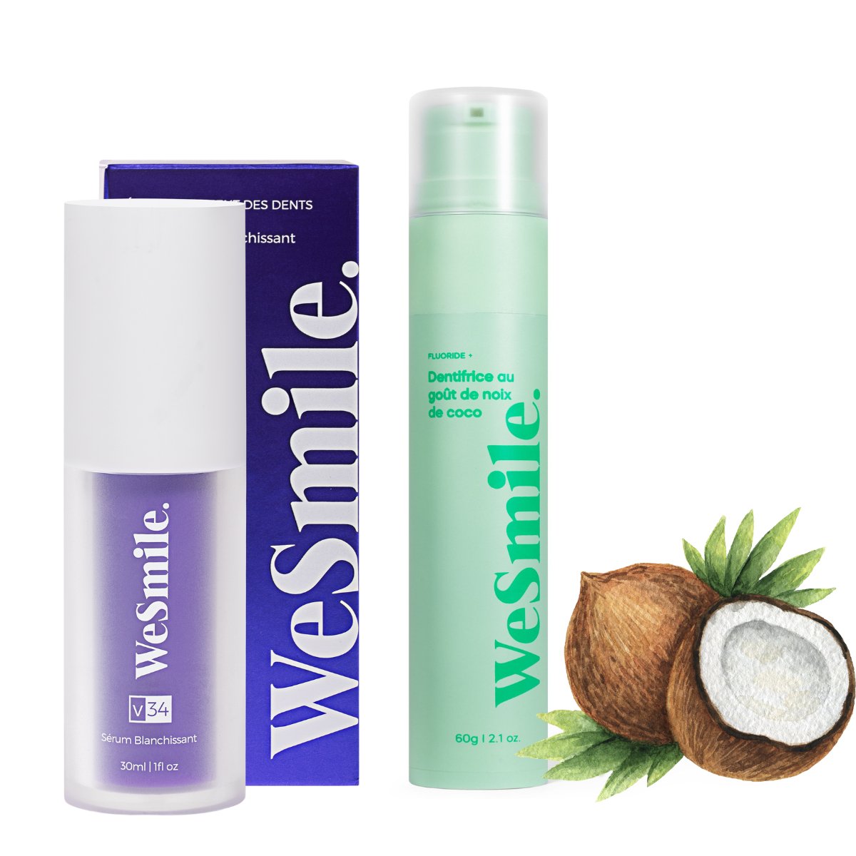 Dentifrice Fruité 🍉🍌🍓🍇🥥🌿🍑 - WeSmile