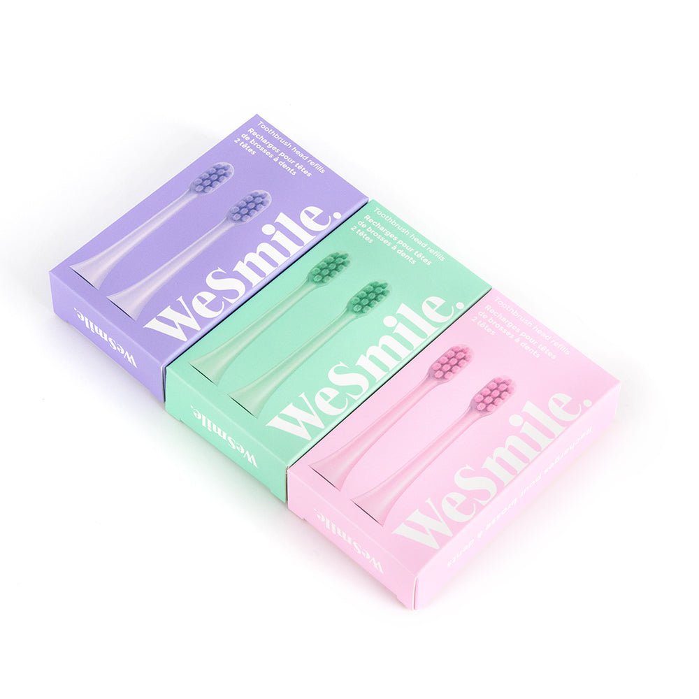 Pack 2 Têtes de brosses à dents - WeSmile