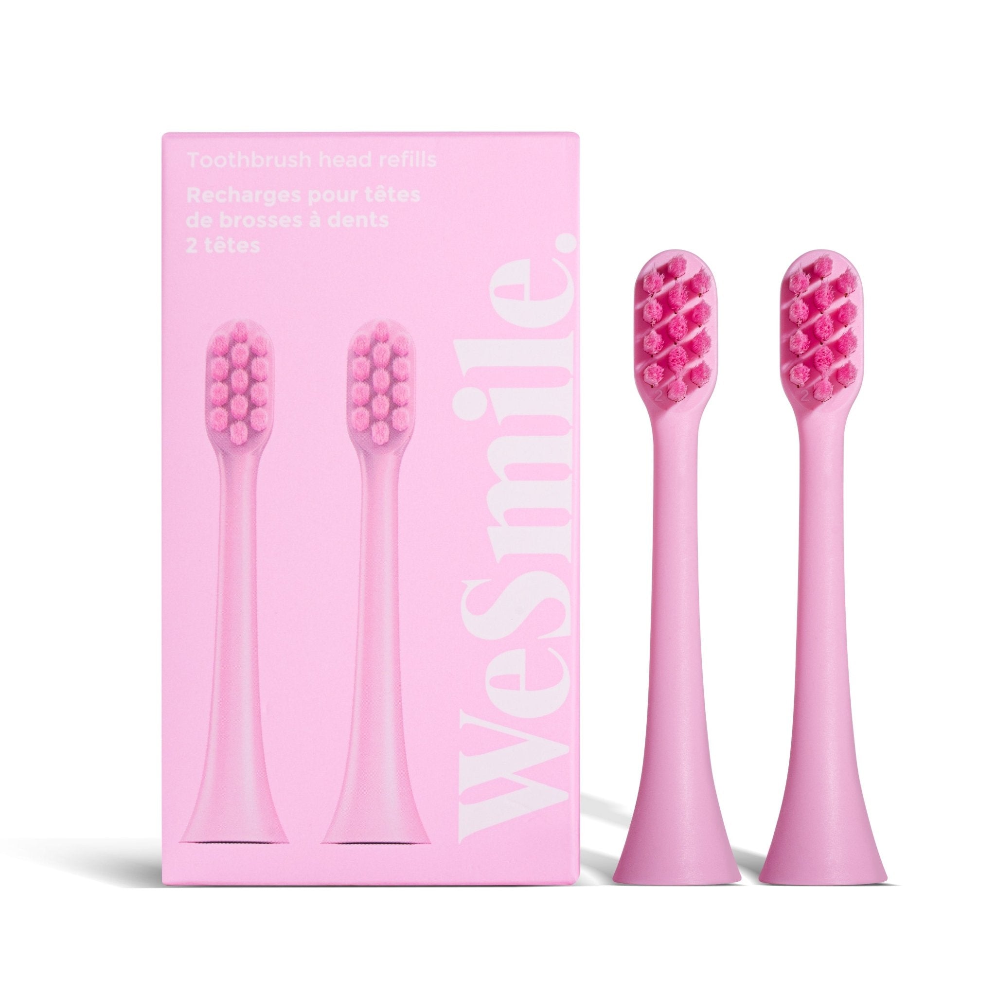 Pack 2 Têtes de brosses à dents - WeSmile