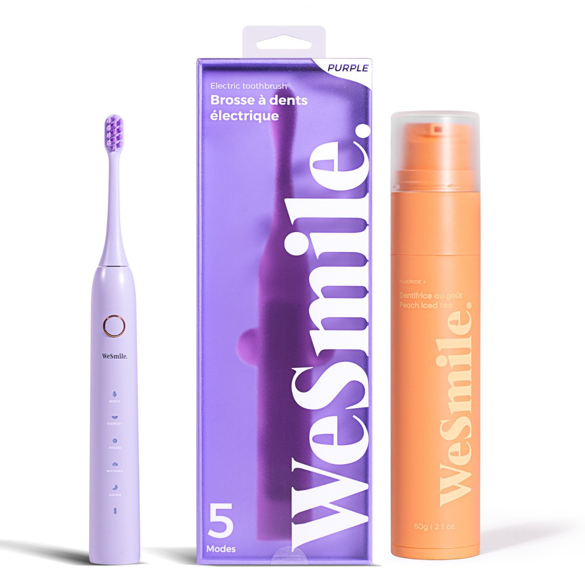 Pack Brosse à dent électrique + Dentifrice Fruité - WeSmile