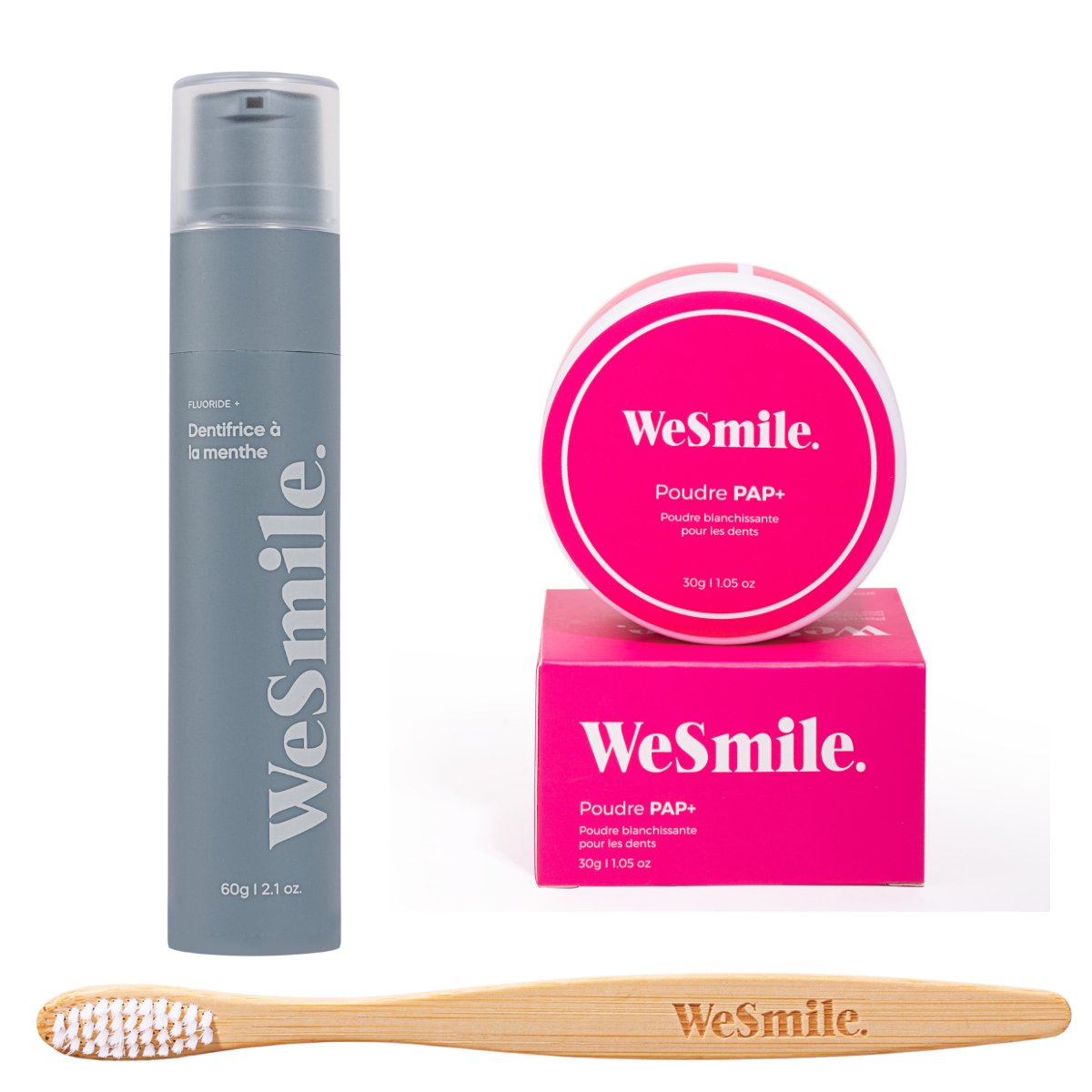 Pack Dentifrice Fruité Blanchissant PAP+ - WeSmile