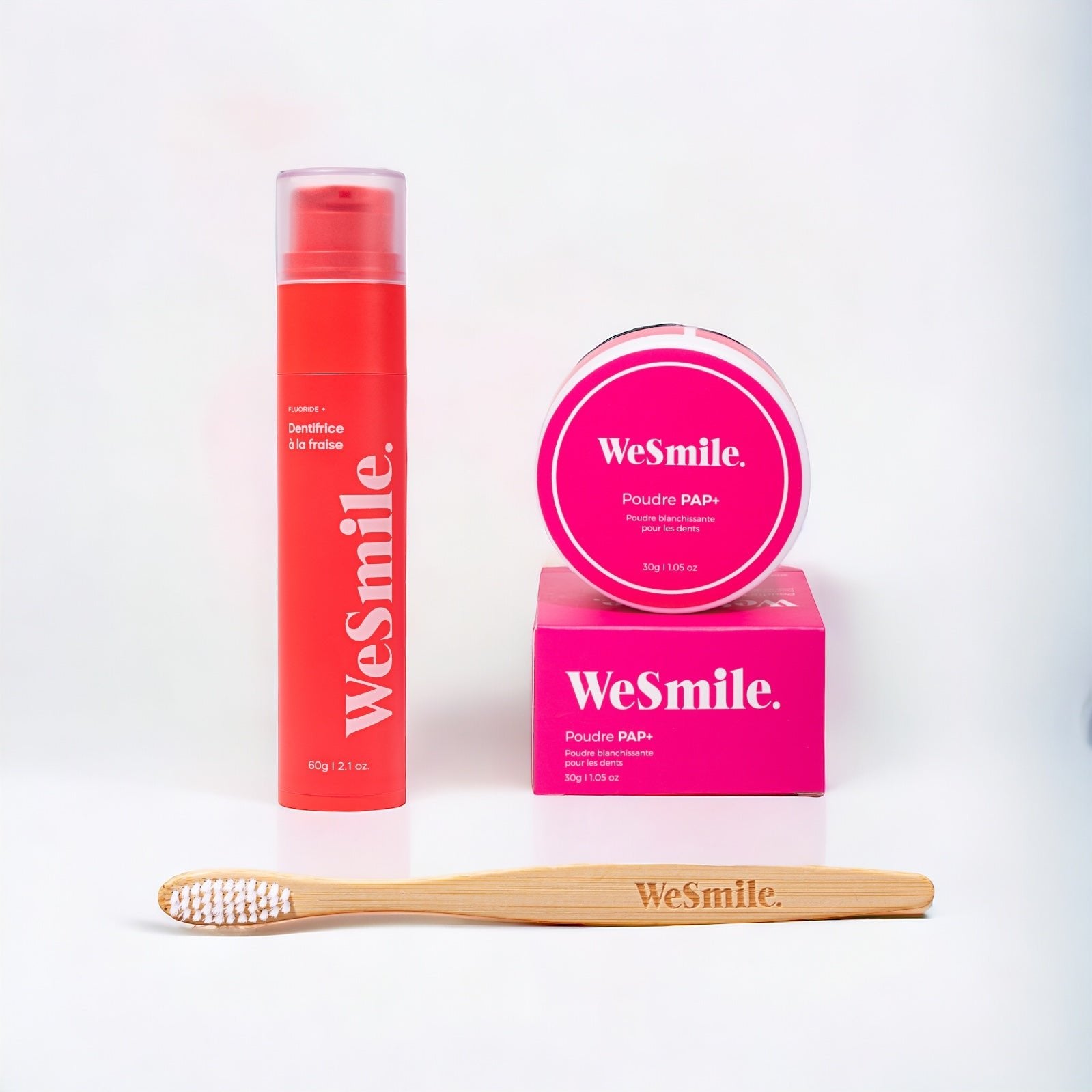 Pack Dentifrice Fruité Blanchissant PAP+ - WeSmile