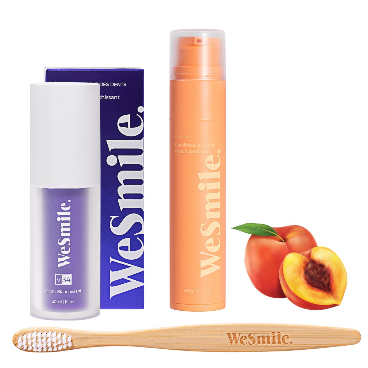Pack Dentifrice Fruité + Sérum V34 - WeSmile