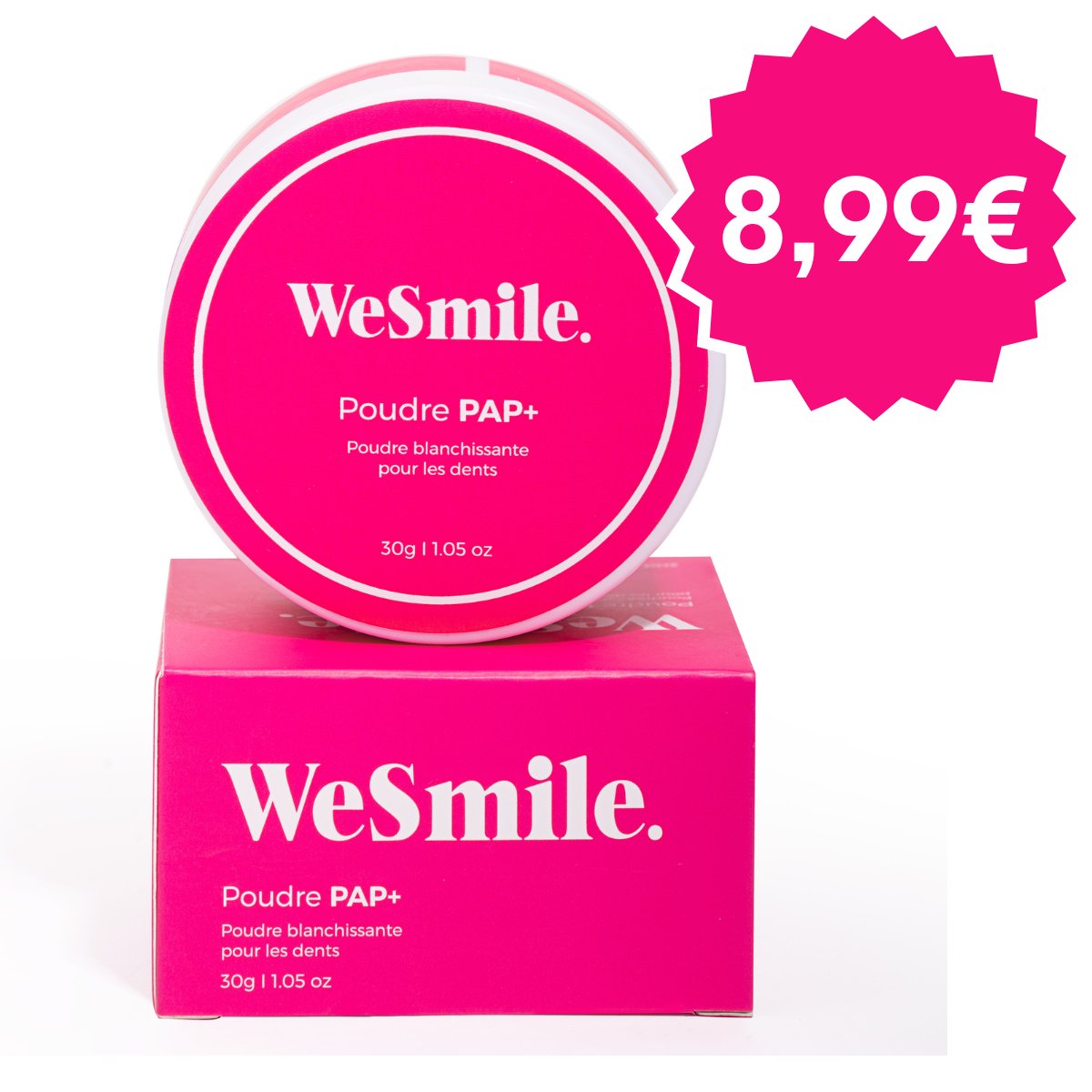 Poudre Blanchissante PAP+ WeSmile - WeSmile